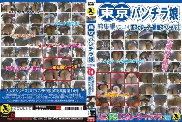 東京パンチラ娘 総集編VOＬ14 エスカレーター階段スペシャル5 - 1