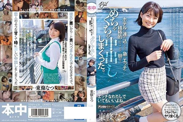 いつも可愛いと思っていたカフェ店員をダメ元でデートに誘ったら困り顔しながらも笑ってOKしてくれて、日帰りデートのはずだったけど、ホテルに連れ込んだら、急にエッチで積極的になってきて、朝までめちゃくちゃ中出ししまくった。 東條なつ - 1