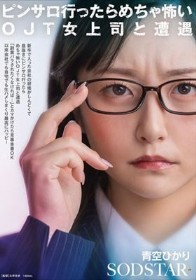 新卒で入った会社の研修がしんどくて息抜きにピンサロ行ったらめちゃ怖いOJT女上司と遭遇「副業バラされたくなければ…」とカマかけたら見事本番OK 以来会社でも自宅でも生ハメしまくり最高にハッピー 青空ひかり - 1