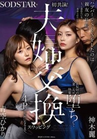 ハプバーでSEXをしたのは親友の旦那。もっと責めたい女と責められたい女…正反対の人妻二人が快楽堕ちして夫婦交換スワッピング4Pする仲になるまで。 青空ひかり 神木麗 - 1