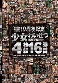I.B.WORKS10周年記念 少女わいせつ映像記録 4枚組16時間