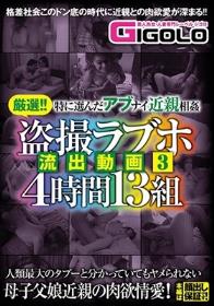 厳選！！特に選んだアブナイ近親相姦 盗撮ラブホ流出動画 3 4時間13組