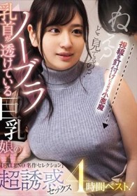 乳首が透けているノーブラ巨乳娘の超誘惑セックス4時間ベスト！【FALENO名作セレクション】