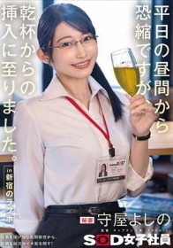 平日の昼間から恐縮ですが、乾杯からの挿入に至りました。in 新宿のラブホ 秘書 守屋よしの