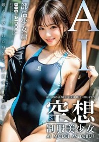 空想制服美少女 AI MODEL AV DEBUT 部活少女編