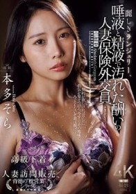 麗しきランジェリー、唾液と精液で汚れた酬いの人妻保険外交員