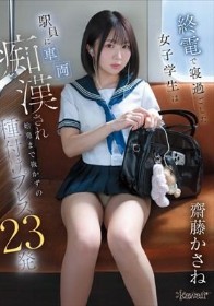 終電で寝過ごした女子学生は駅員に車両痴●され始発まで抜かずの種付けプレス23発 齋藤かさね