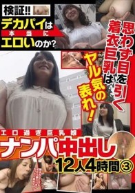 検証！！デカパイは本当にエロいのか？思わず目を引く着衣巨乳はヤル気の表れ！エロ過ぎ巨乳娘 ナンパ中出し 12人4時間（3）